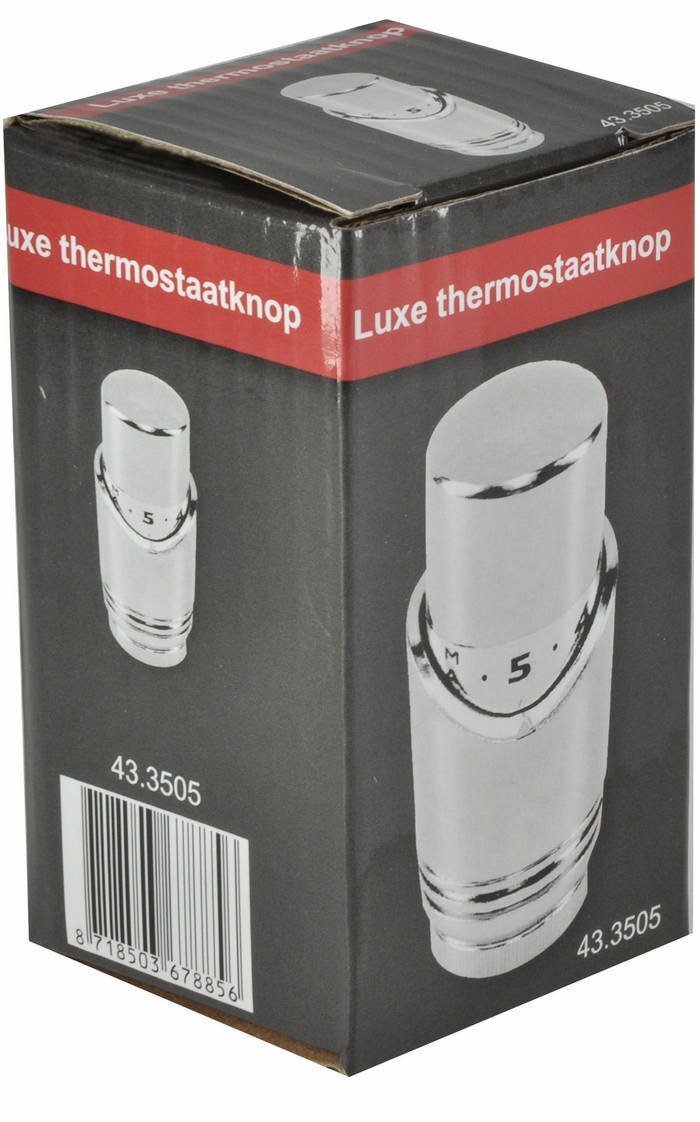 Wiesbaden Mueller luxe thermostaatknop M-30 chroom