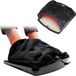 Fishtec Chauffe-pieds électrique, sac de pieds avec thermostat, 2 niveaux de température, noir