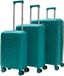 Benzi Pias PP Kofferset 3 delig - Turquoise Groen