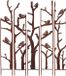 Esschert Design 5-delig klimrek - Marron Acier
