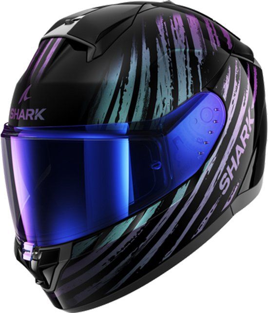 Shark Ridill 2 Assya Zwart Glitter Zwart KXK Integraalhelm - Maat XL