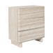THE HOME DECO FACTORY Commode 3 tiroirs Pietra