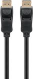 Goobay DisplayPort kabel 3 m Zwart