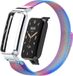 By Qubix Qubix Milanese Loop Bandje met Case - Multicolor - Geschikt voor Xiaomi Smart Band 7 Pro / Mi Band 7 Pro