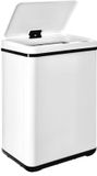 WELL HOME MOBILIARIO & DECORACIÓN Slimme prullenbak zonder poten met automatische opening of handmatig contact, 40L, wit