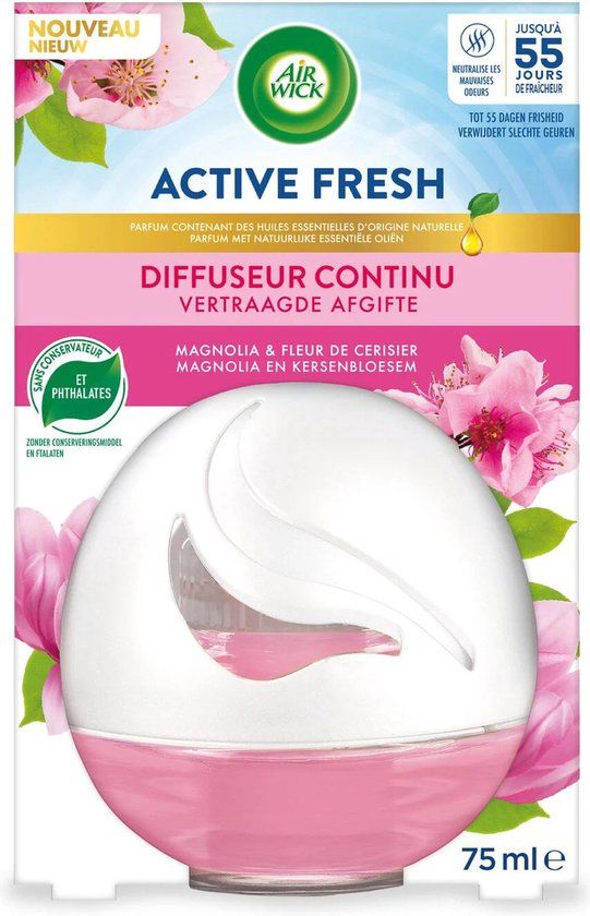 Air Wick Decosphere Magnolia & Kersenbloessem 75 ml