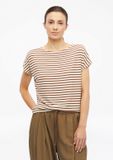 s.Oliver T-shirt Femme Moka Rayé 48