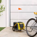 Chien remorque de vélo avec cadre robuste et réflecteurs