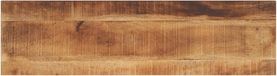 vidaXL Tafelblad rechthoekig 100x20x2,5 cm massief ruw mangohout