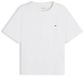Tommy Hilfiger Dames T-shirt Korte Mouw Katoen Wit S