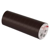 EMOS PVC-isolatietape Braun 10-pack