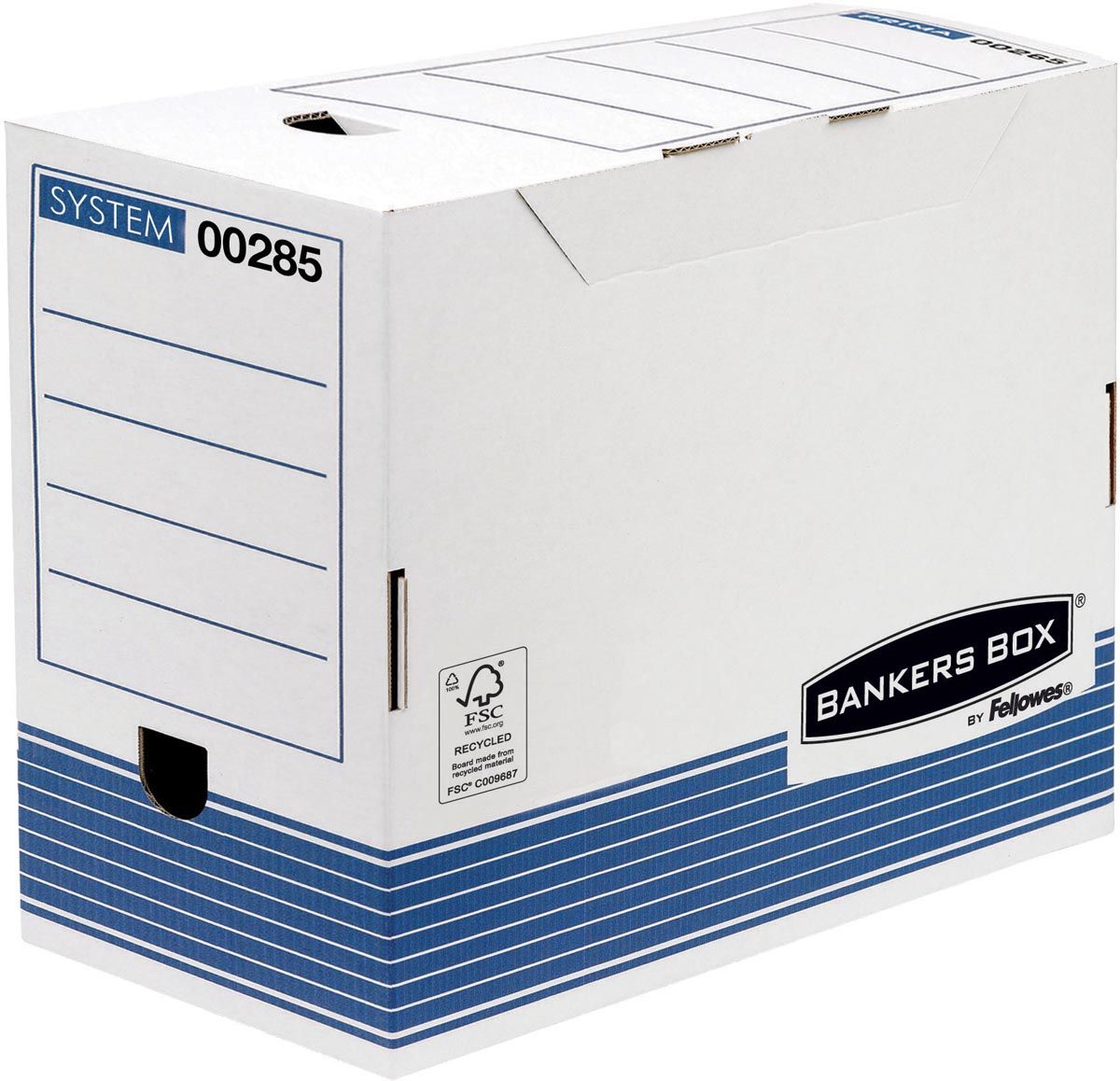 Bankers Box transfer archiefdoos - 20 x 31,5 x 26 cm - blauw