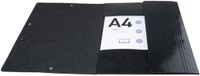 Exacompta 25x IDERAMA® Elastomap 3 kleppen Maxi Capacity 425gm2 A4 - Zwart