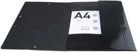 Exacompta 25x IDERAMA® Elastomap 3 kleppen Maxi Capacity 425gm2 A4 - Zwart