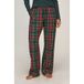 Hunkemöller Tall Pyjamabroek Flanel Groen
