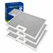 Alapure 3x Metaalfilter voor Hotpoint-Ariston 481248058332 275x217x8mm