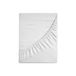 Zer0bed, Hoeslaken voor tweepersoonsbed, effen, 100% katoen, maxi-hoek 30 cm, wit, 180 x 200 cm