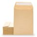 Ofituria Kraftpapieren enveloppen met siliconen strips voor uitnodigingen of gastgeschenkzakjes, voor bruiloften, communie, doop, enveloppen voor sieraden of zaden (100 enveloppen, 100 x 145 mm)