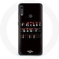 Maniacase Hoesje voor Huawei P30 Lite Stranger Things Poster Friends Don't Lie Merry Christmas