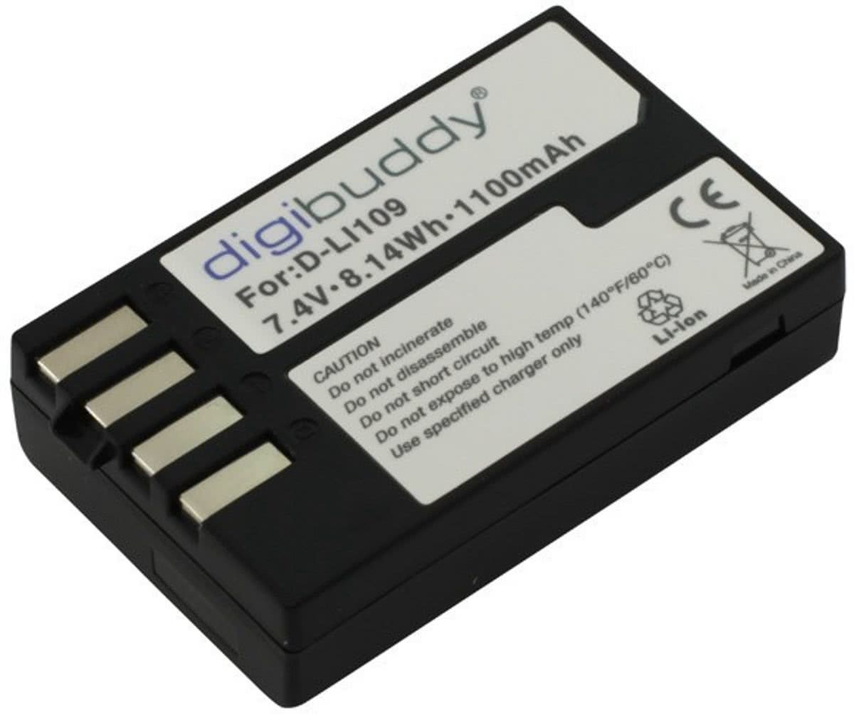 Digibuddy A Merk Accu Batterij Pentax D-Li109 - 1100mAh