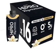 Danone HiPRO Eiwitshake – Vanille – 25g Proteïne – 16 x 330ml – Lactosevrij
