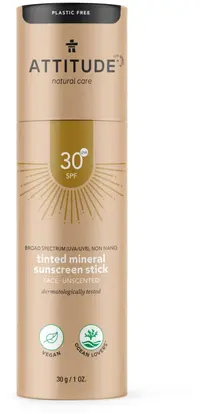 Attitude Zonnebrand Stick Gezicht getint