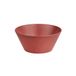 Kesper Fruit- en slakom, materiaal: kunststof (PET/PP), afmetingen: Ø 14,5 x H: 6,4 cm, kleur: rood