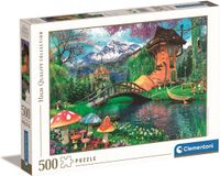 Clementoni Puzzel - Het Oude Schoenhuis - 500 Stukjes - Puzzel Voor Volwassenen