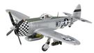 Tamiya 300061090-1:48 WWII US Republic P-47D Thunderbolt Bubblet