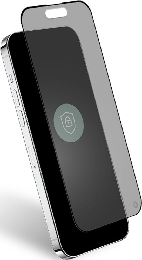 BIG BEN FGOGIP15PRIV Privacy-schermbeschermer voor Apple iPhone 16 / 15 / 14 Pro