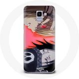 Maniacase Hoesje voor Samsung Galaxy A8 2018 Kurapika Et Feitan Hunter x Hunter Anime