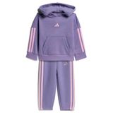 adidas Sportswear joggingpak met capuchon - paars/roze