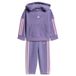 adidas Sportswear joggingpak met capuchon - paars/roze