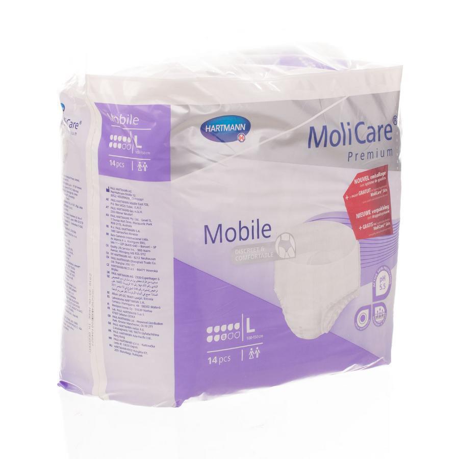 Hartmann Molicare Premium Mobile 8 drops L 14 stuks