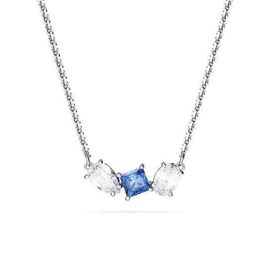 Swarovski Mesmera 5668276 - Zilverkleurige damesketting met zirkonia - 38 cm