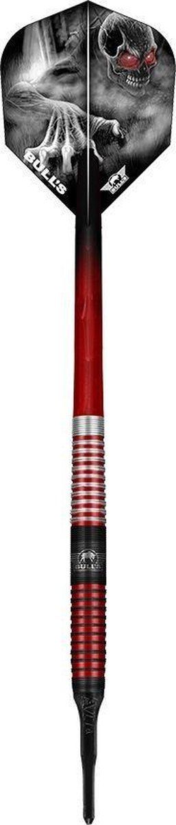 Bulls Phantom Grip Red 90% Soft Tip - 22 Gram