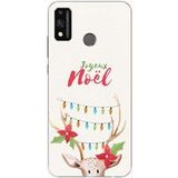 Huawei Honor 9X Lite Beschermende Siliconen Case Lichtgevend Rendier
