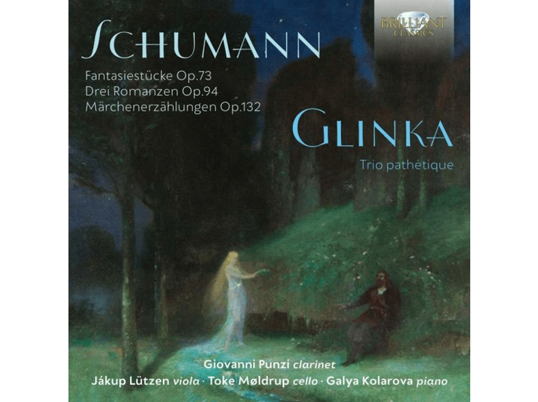 Brilliant Giovanni Punzi;Jakup Lützen - Schumann, Glinka: Fantasiestücke Op.73 / Drei Romanzen Op.94 / Märchenerzählungen Op.132 TRIO PATHE CD