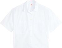 Levi's Harlie Ss Cropped Shirt Bright White