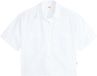Levi's Harlie Ss Cropped Shirt Bright White