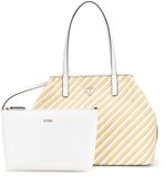 GUESS Shopper Schoudertas Vikky II Two In One Tote Bag Natural / White