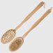 La Briantina Massage-rugwasborstel, van hout, 47 cm, met afneembare handgreep