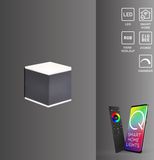 Paul Neuhaus LED lampe murale extérieure Smart Home Q - AMIN RGB+W lampe murale dimmable télécommande changement de couleur Alexa