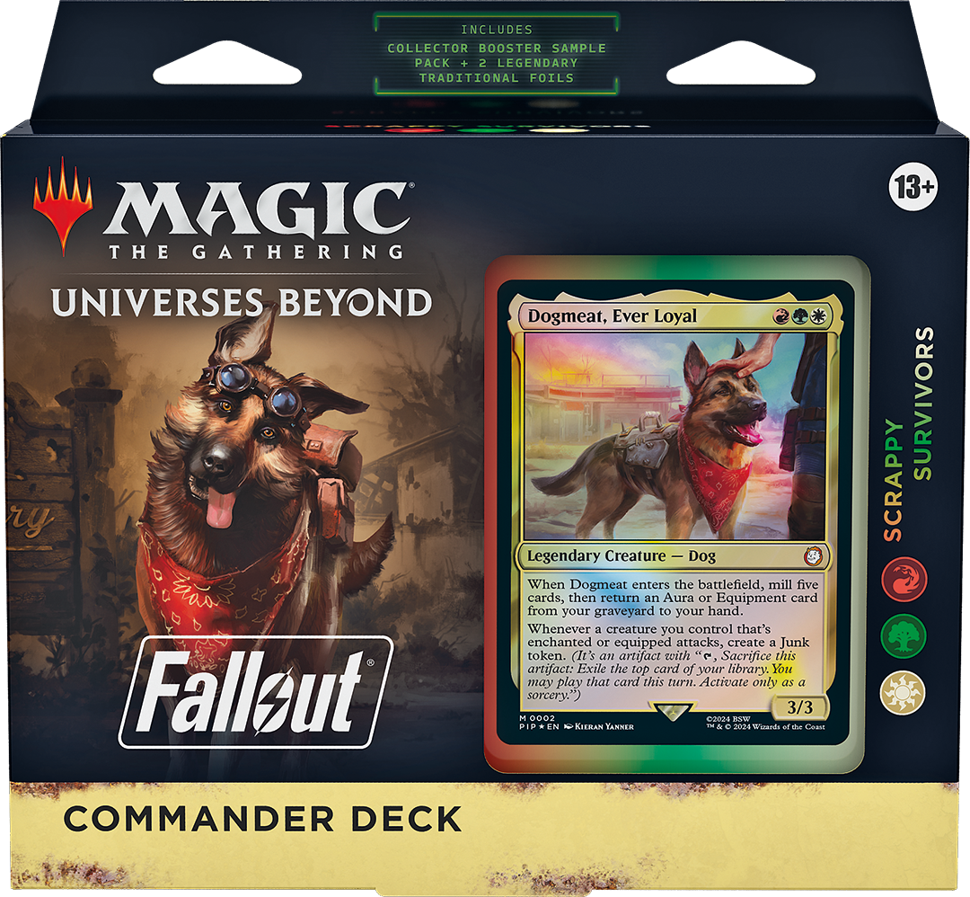 Wizards of the Coast Magic The Gathering - Fallout 'Scrappy Survivors' Commander Deck