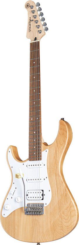 Yamaha PAC112JL Pacifica Left-Hand Electric Guitar - Yellow Natural Satin