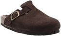 Scholl Fae Slipper Wol - Donkerbruin
