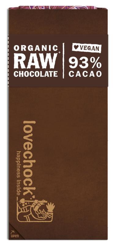 Lovechock Chocolade Puur 93% Cacao