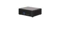 ASRock NUCS-Box-255H Mini-PC Barebone, Intel Core Ultra 200H, DDR5 tot 96GB, Dual M.2 SSD, HDMI, USB-C, 2.5G LAN, Wi-Fi 6E, zwart
