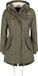 Brandit Mash Lake Parka Girls Dames Parka - olijf - S