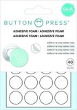 We R Makers Button press adhesive foam 40stuks